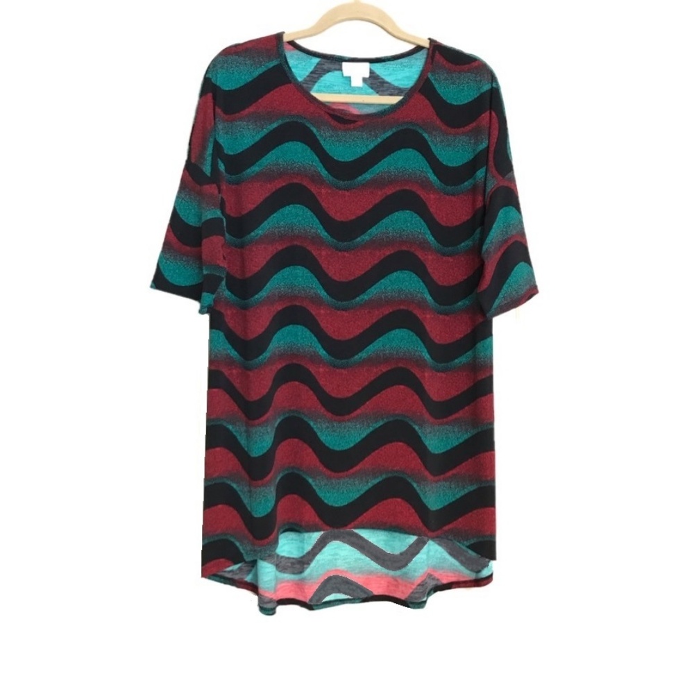 New LulaRoe Irma Tunic Top Shirt Size L